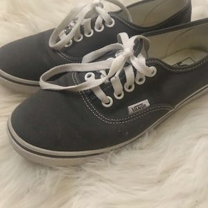 Grey vans